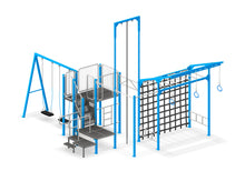 Load image into Gallery viewer, Obstacle Course Swing Set | SwingSesh