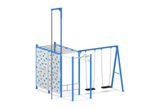 Load image into Gallery viewer, Compact Ninja Swing Set