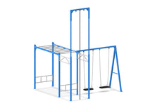 Load image into Gallery viewer, Compact Ninja Swing Set
