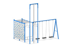 Load image into Gallery viewer, Compact Ninja Swing Set