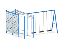 Load image into Gallery viewer, Compact Ninja Swing Set