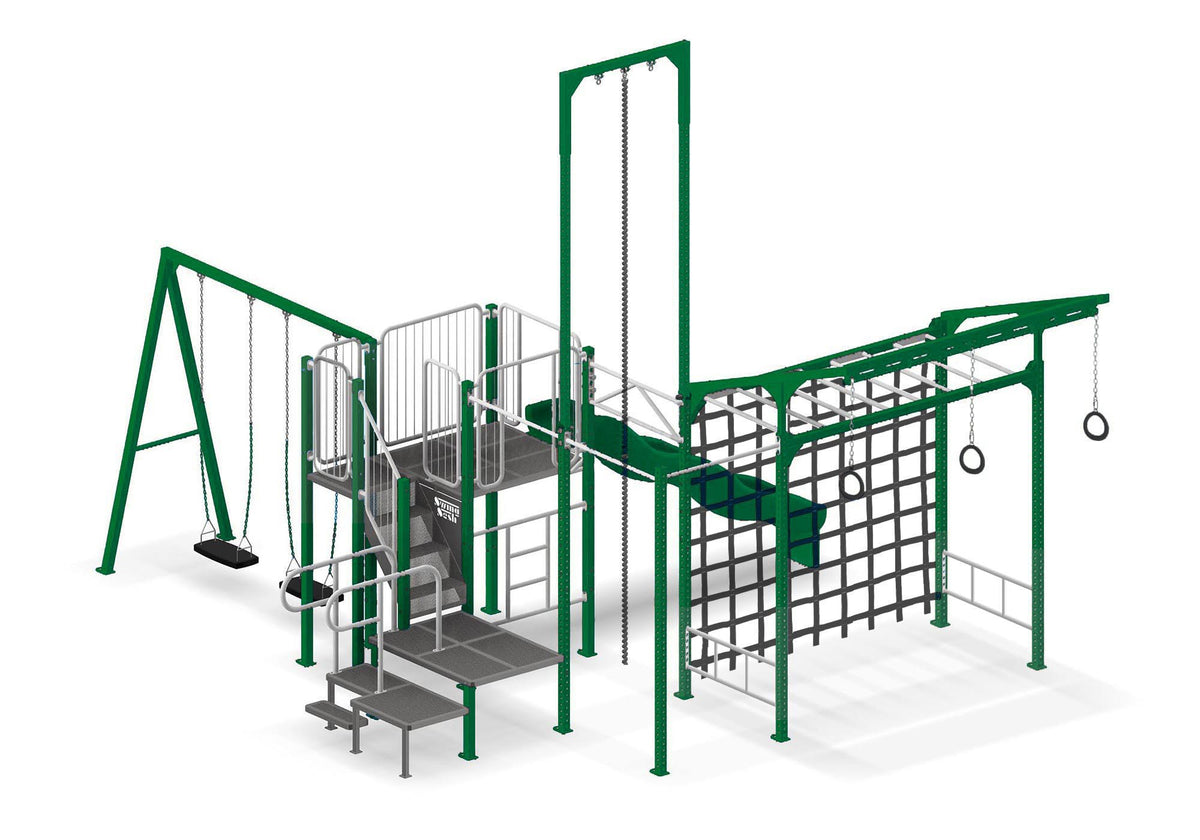 Obstacle Course Swing Set | SwingSesh