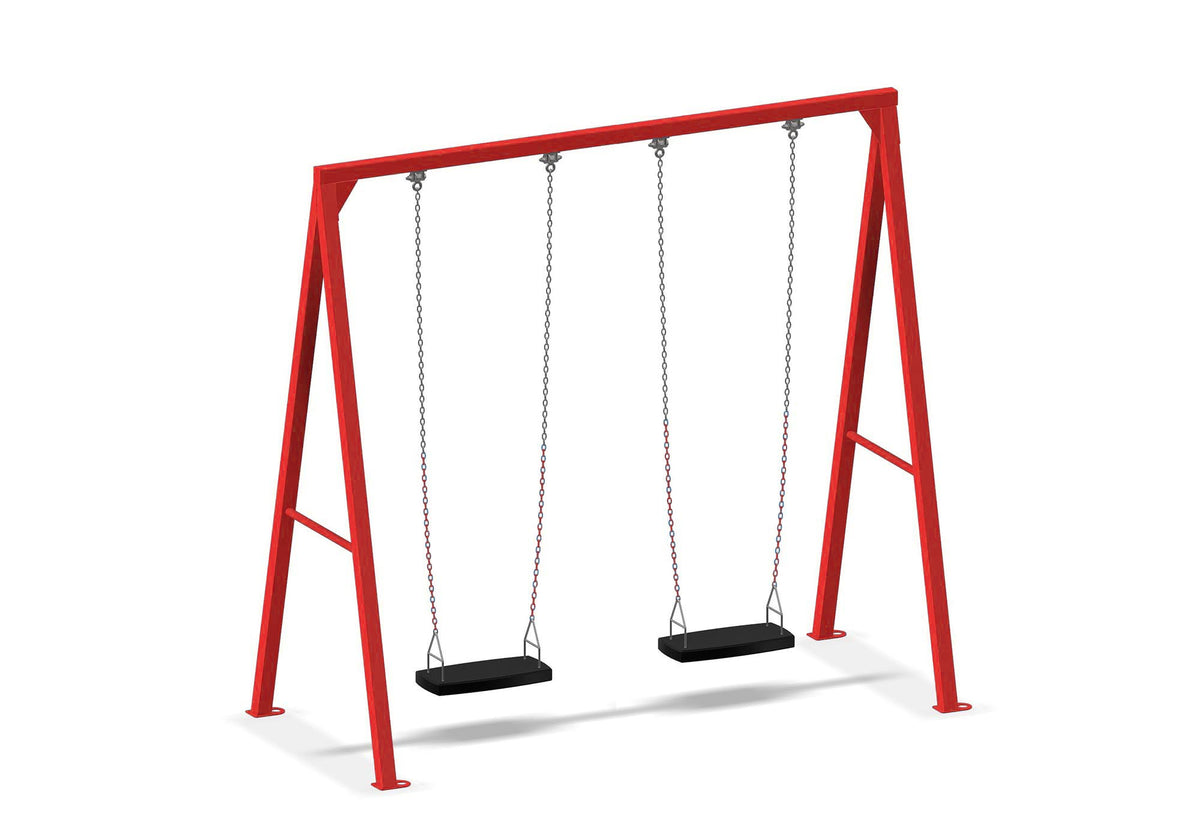 Standalone Swing Set 8 ft Height SwingSesh Standalone Swing Set 8 ft Height SwingSesh