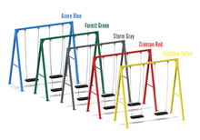 Load image into Gallery viewer, Standalone Swing Set 8-ft Height