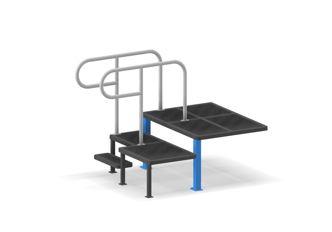 Jumpbox Rack Attachment Box Jump Platforms & Dip Bars Attachment – SwingSesh