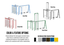 Load image into Gallery viewer, Compact Ninja Swing Set - Gray
