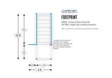 Load image into Gallery viewer, Compact Ninja Swing Set - Gray
