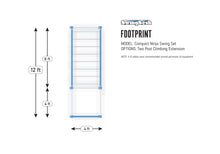 Load image into Gallery viewer, Compact Ninja Swing Set - Gray
