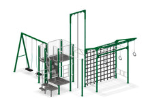 Load image into Gallery viewer, Obstacle Course Swing Set | SwingSesh
