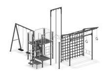 Load image into Gallery viewer, Obstacle Course Swing Set | SwingSesh
