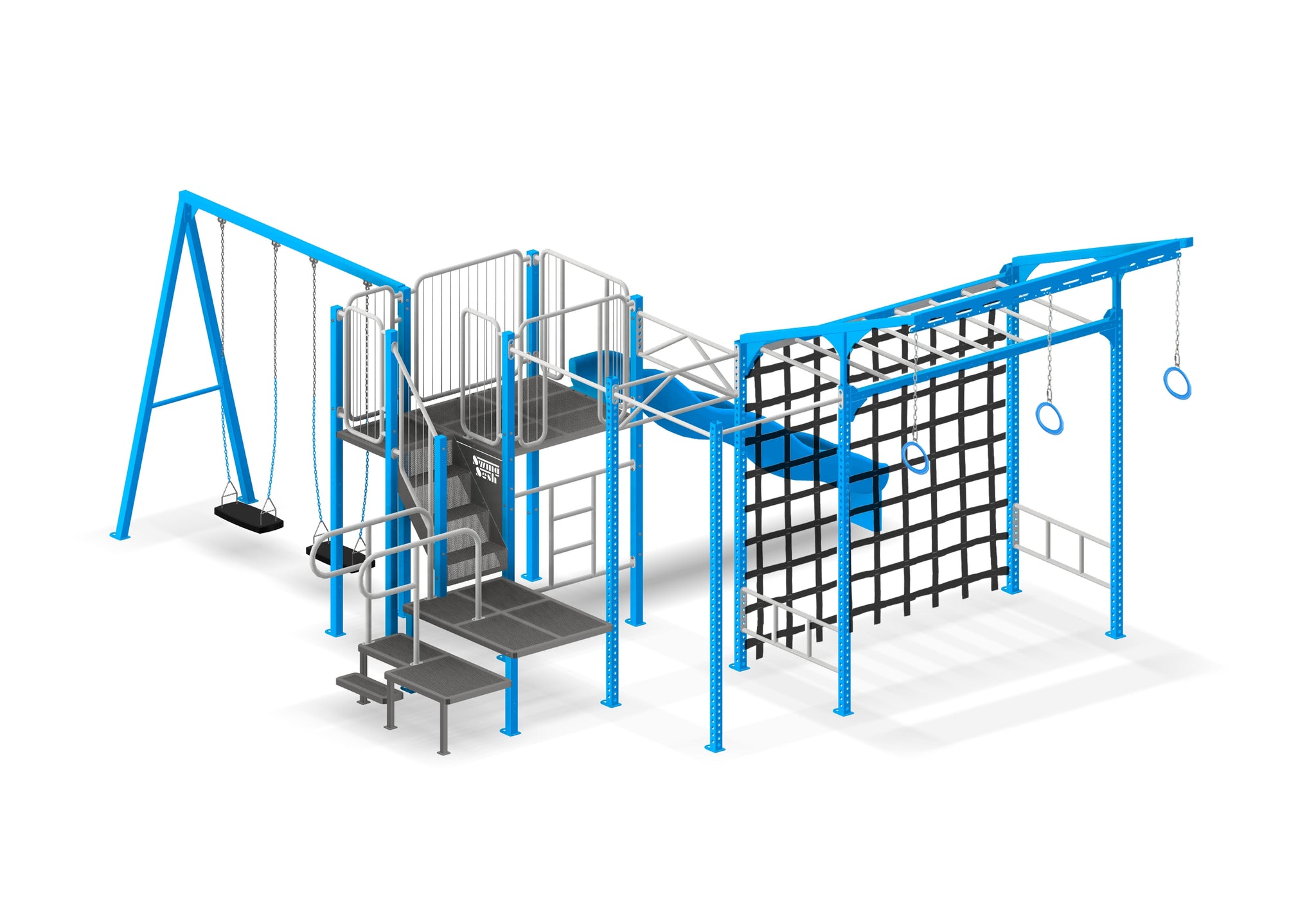 Obstacle Course Set Obstacle Course Swing Set | SwingSesh