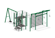 Load image into Gallery viewer, Obstacle Course Swing Set | SwingSesh
