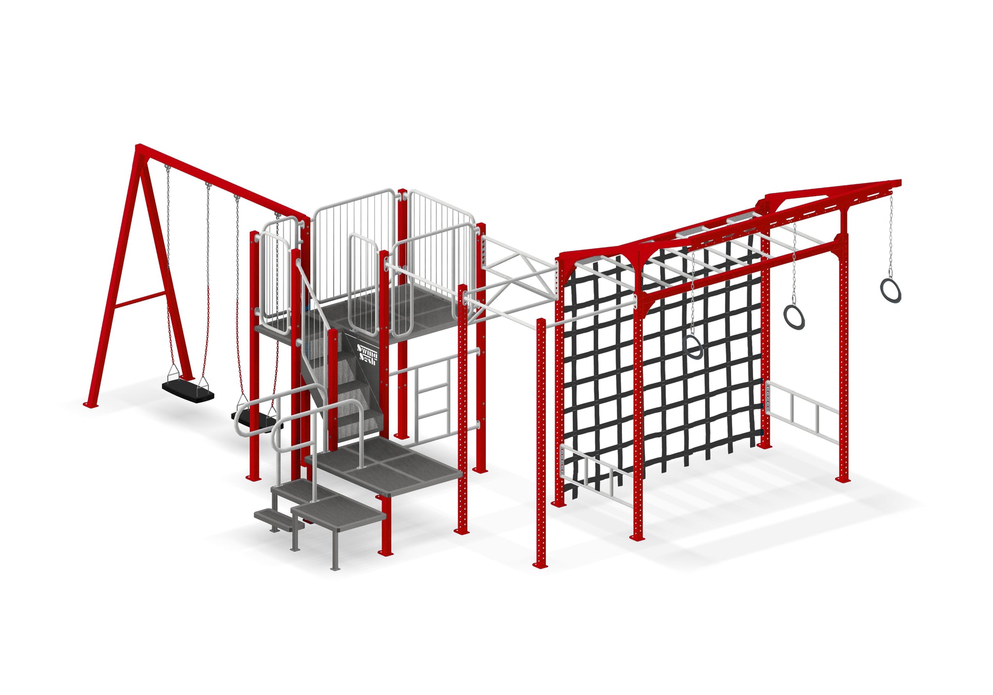 Obstacle Course Set Obstacle Course Swing Set | SwingSesh