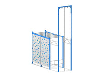 Load image into Gallery viewer, Compact Ninja Swing Set
