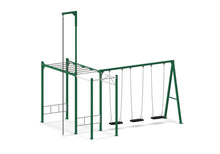 Load image into Gallery viewer, Compact Ninja Swing Set - Green
