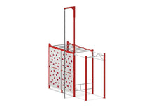 Load image into Gallery viewer, Compact Ninja Swing Set - Red

