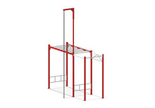 Load image into Gallery viewer, Compact Ninja Swing Set - Red
