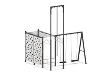 Load image into Gallery viewer, Compact Ninja Swing Set - Gray
