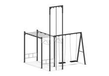 Load image into Gallery viewer, Compact Ninja Swing Set - Gray
