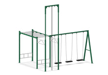 Load image into Gallery viewer, Compact Ninja Swing Set - Green
