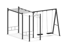 Load image into Gallery viewer, Compact Ninja Swing Set - Gray
