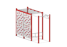 Load image into Gallery viewer, Compact Ninja Swing Set - Red
