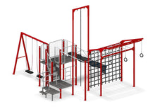 Load image into Gallery viewer, Obstacle Course Swing Set | SwingSesh
