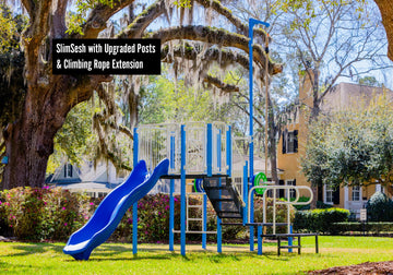 SlimSesh Compact Outdoor Home Gym Kid's Playset – SwingSesh